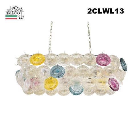 CANDIL MODERNO C CRISTAL 2CLWL13 Candil Italiano