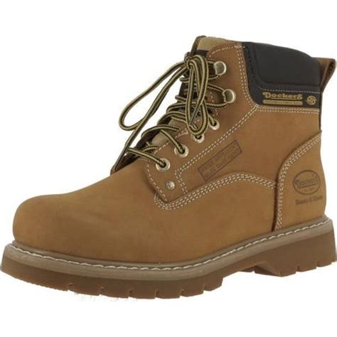 Bottines Boots Da Homme Dockers Da Naturel Cdiscount