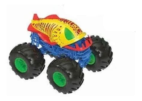 Pista Hot Wheels Brinde Monster Trucks Ataque Crocodilo Frete grátis