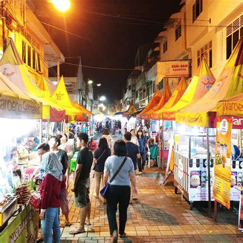 Pasar Semawis Semarang Tempat Wisata Kuliner Malam Hari