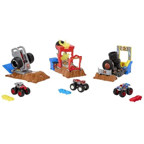 Pista De Juguete Hot Wheels Arena Retos De Entrada Sorpresa