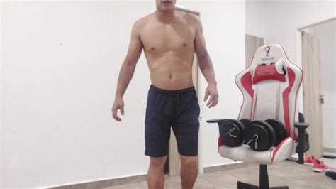 Mi Rutina De Lunes Gym Ejercicios En Casa Biceps Pantorrillas Pecho Y Antebrazo Pornhub Gay