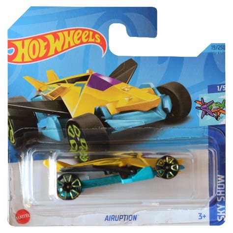Hot Wheels Airuption sárga kisautó 1 64 Mattel vásárlás a Játékshopban