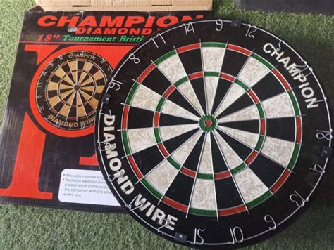 Champion Dart Board Diamond Wiredart Board Lazada Ph