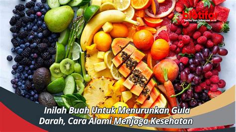 Inilah Buah Untuk Menurunkan Gula Darah Cara Alami Menjaga Kesehatan