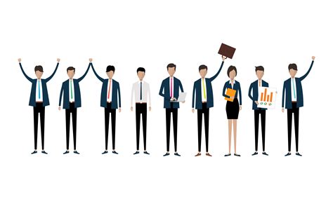 collection  professional business people  vector art  vecteezy