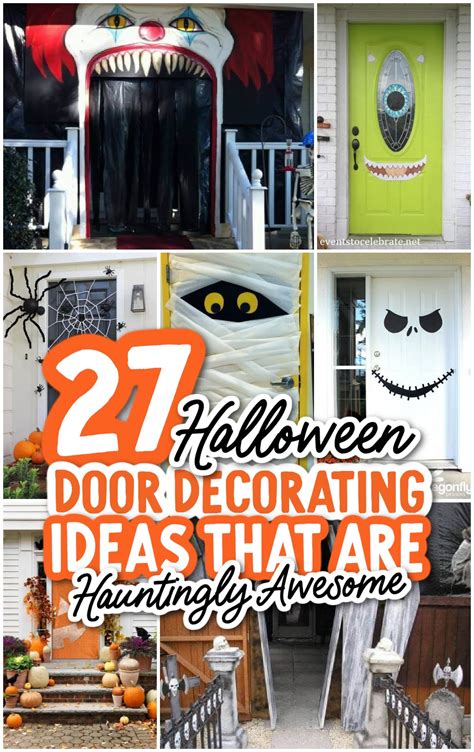 Haunted House Classroom Door