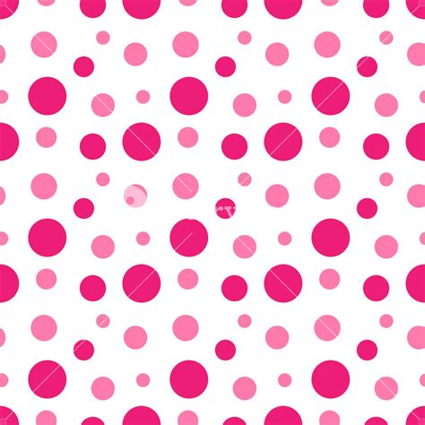 Pattern Of Pink And White Polka Dots On Minnie Mouse Paper Royalty-Free Stock Image - Storyblocks