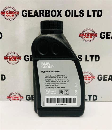 GENUINE BMW GROUP HYPOID AXLE OIL FLUID DIFFERENTIAL G4 0.5L ...
