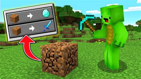 Minecraft But Dirt Is Overpowered Youtube