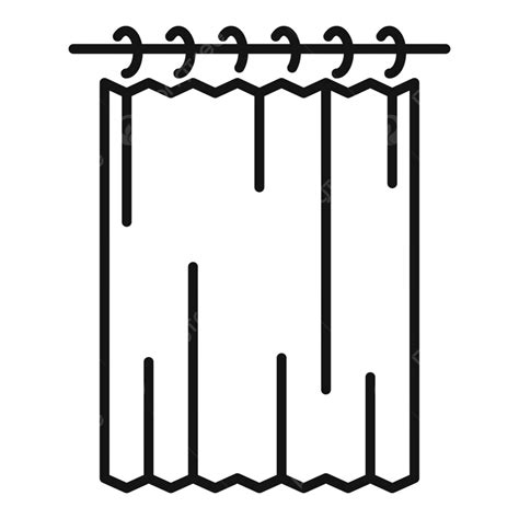 Shower Curtain Vector Png Vector Psd And Clipart With Transparent