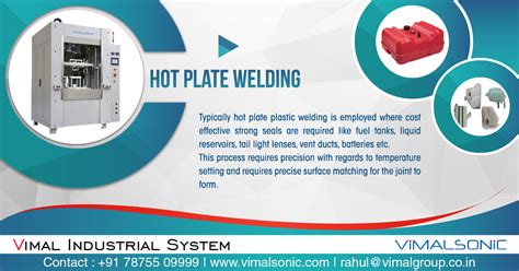 How Hot Plate Plastic Welding Machine Works VIMALS SONIC
