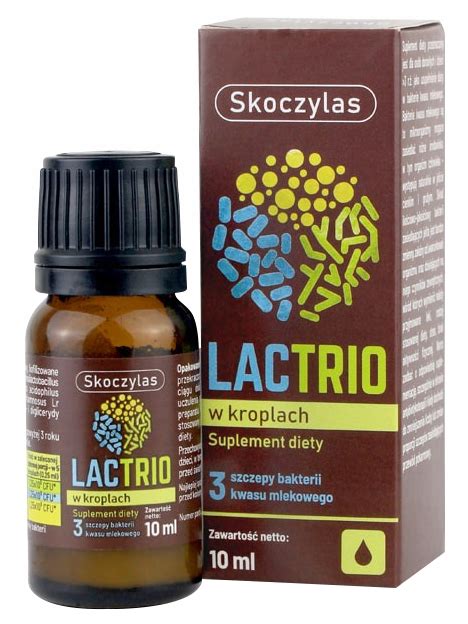 Skoczylas LACTRIO PROBIOTYK Krople WSPARCIE JELIT 14282280110 Allegro Pl