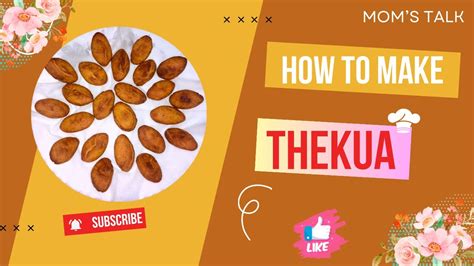 Delicious Thekua Recipe How To Make Thekua Easy Steps Moms Talk