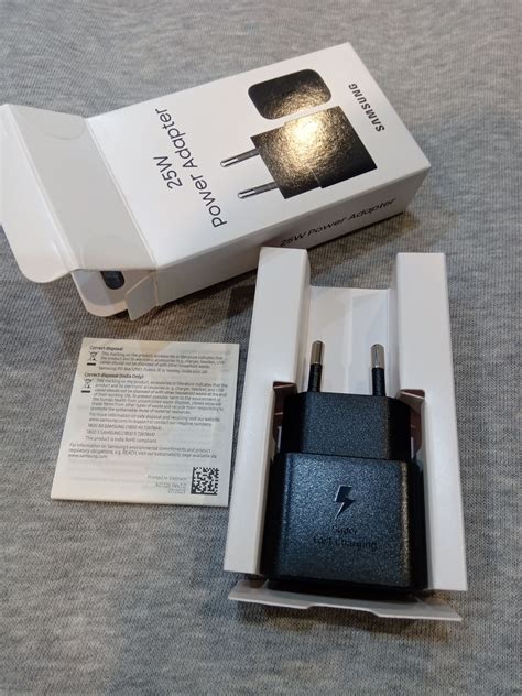 Сетевое зарядное устройство Samsung EP-TA2510, 25Вт, Type-C, без кабеля ...