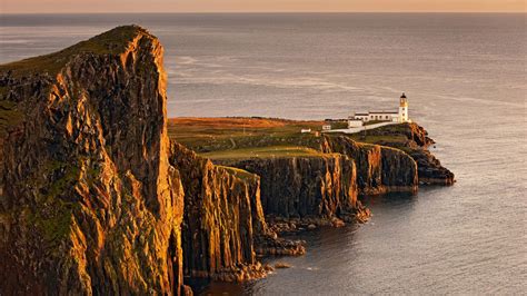 Neist Point Lighthouse Glendale Isle Of Skye Scotland Isle Of Skye