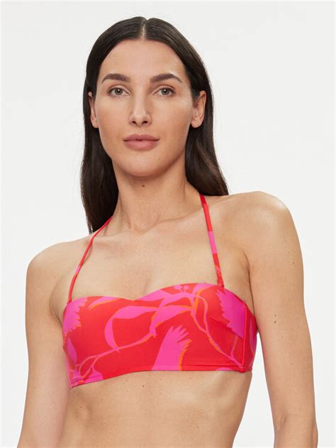 Seafolly G Ra Od Bikini Checkin Czerwony Modivo Pl