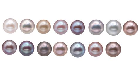 freshwater pearl colors quick guide  overtones