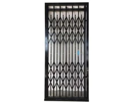 Mild Steel Center Opening Elevator Collapsible Door Steel Swing At