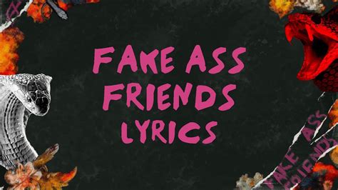 Set It Off Fake Ass Friends Lyrics Youtube