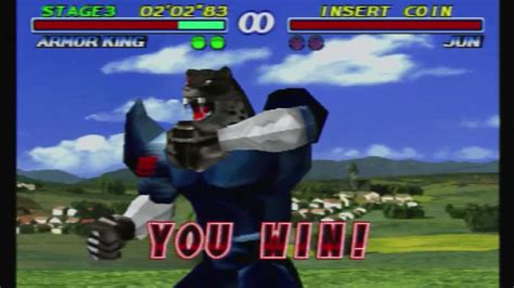 Tekken 2 Ps1 Armor King Playthrough Part 1 Of 2 Youtube