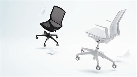 Okamura Cynara Office Chair Dark Grey Hunts Office