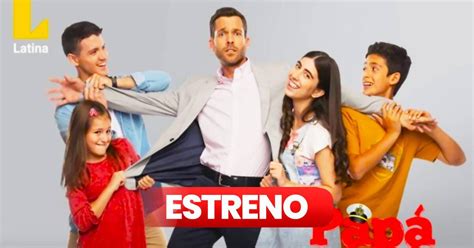 Papá en apuros EN VIVO por Latina con Juan Carlos Rey de Castro y Luciana Blomberg horario