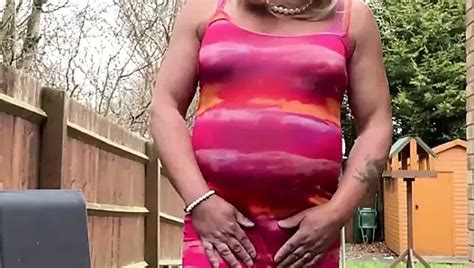 Amateur Transvestit Kellycd Sexy Milf In Str Mpfen Und High Heels Pvc Pinkelt Im H Schen