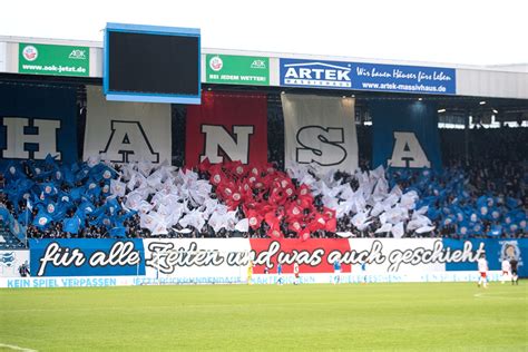 Video Hansa Fans Zeigen Sehenswerte Choreo Liga3 Online De