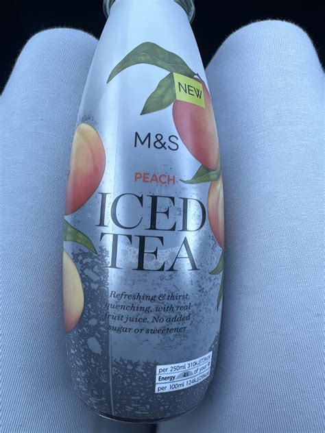 Mands Peach Iced Tea Marks And Spencer 500 Ml