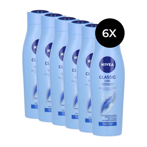 Nivea Classic Care Shampoo 6 X 250 Ml En Ligne Chez Blisso