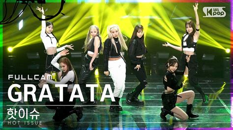 안방1열 직캠4K 핫이슈 그라타타 풀캠 HOT ISSUE GRATATA Full Cam SBS Inkigayo 2021 05 16 YouTube