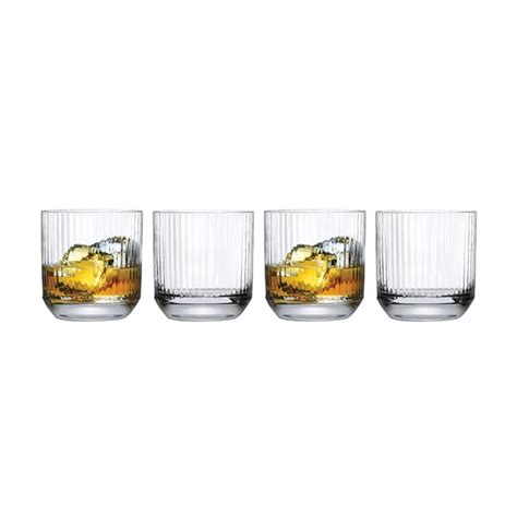 Nude Big Top Verre à Whisky DOF Pack de 4 Drinks ch