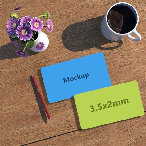 Premium Psd Psd Business Card Mockup