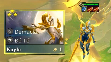 KAYLE ĐỒ TỂ SIÊU CARRY META MỚI LEO RANK CỰC KHỎE DTCL MÙA 9 5 YouTube