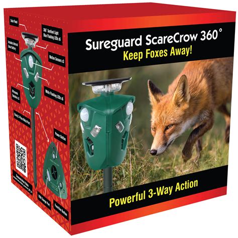 Scarecrow 360 - Keep Foxes Away!