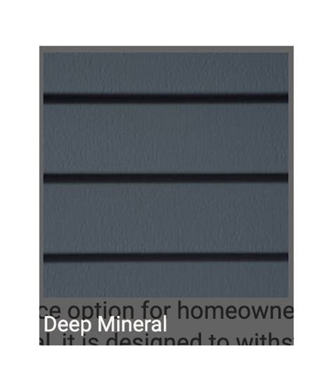 Certainteed Deep Mineral Siding Color