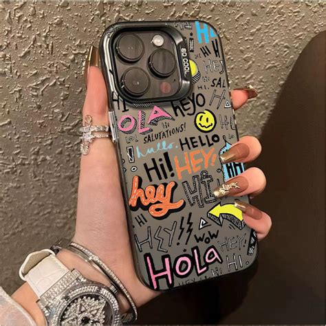 Jual Graffiti Inggris Casing Telepon Imd Cocok Infinix Hot I Hot
