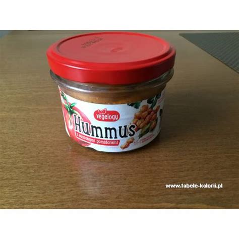 Ile Kcal Ma Hummus Z Suszonymi Pomidorami Vegelogy Tabele Kalorii