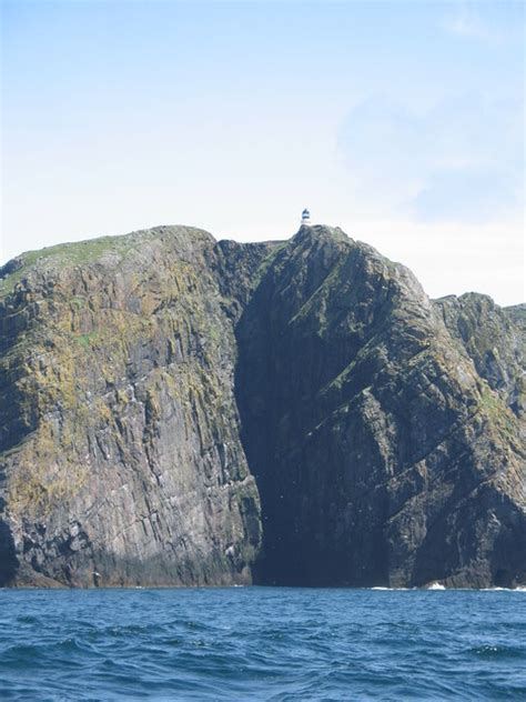 Its Lighthouse Automated In 1980 Uninhabited Barra Head Originally