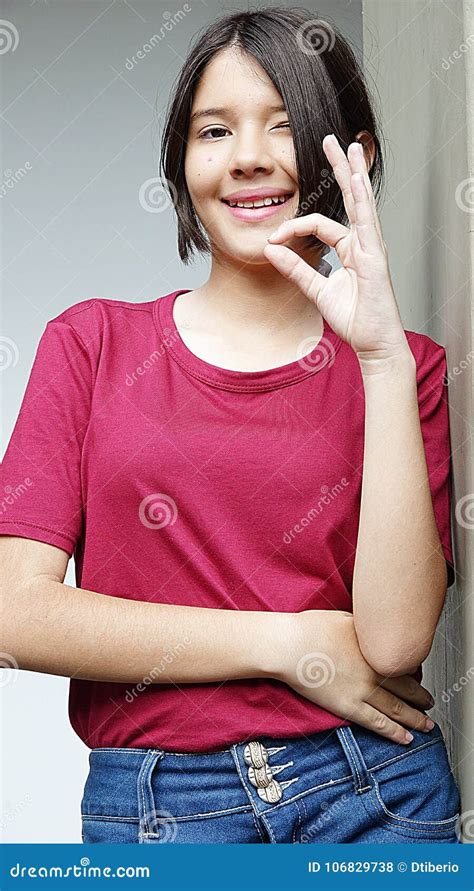 Latina Female And Small Stock Photo Image Of Size Miniature