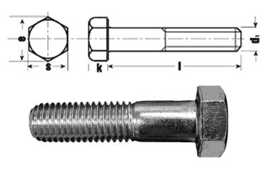 High Tensile Bolts |High Tensile Hex Bolts| High Tensile Bolts 8.8