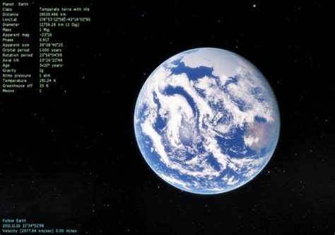 kham pha khong gian voi spaceengine