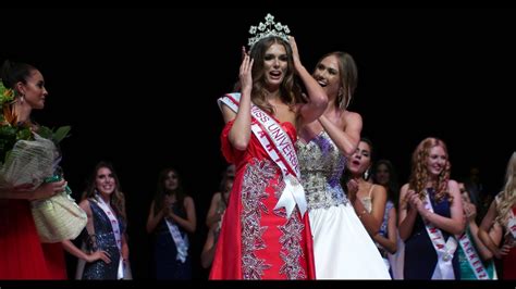 Miss Universe Canada 2018 Crowning Moment Youtube