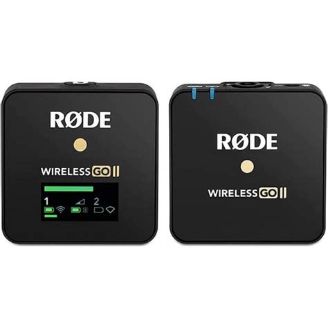 Rode Wireless Go Ii Solo Transmisor Sistema De Micrófono Inalámbrico