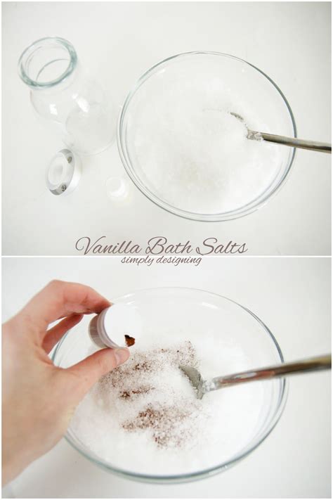 Bath Salt Recipe Scented With Vanilla Make It In Minutes