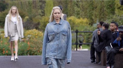 Gigi Hadid Paired Her String Bikini With An Unconventional Cool Girl Cover Up For A Beach Day