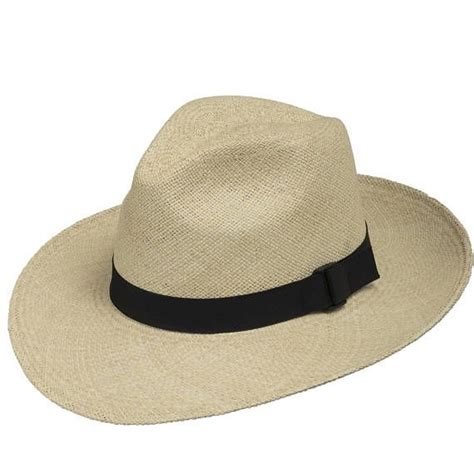 Ultrafino Fedora PACKABLE FOLDABLE Panama Straw Hat Classic Hand Woven