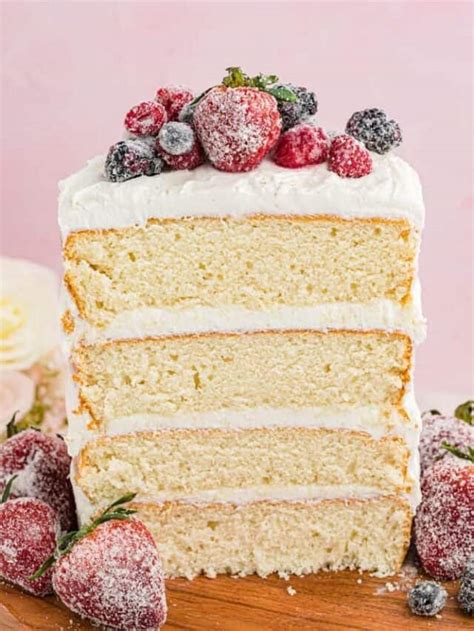 Vanilla Naked Cake How To Recipe Easy Dessert Recipes