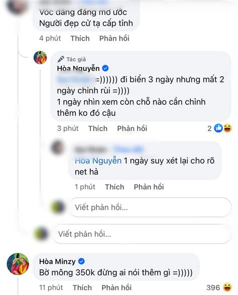 Diện bikini khoe vòng cực cháy Hoà Minzy lên tiếng thú nhận đặc điểm khác thực tế